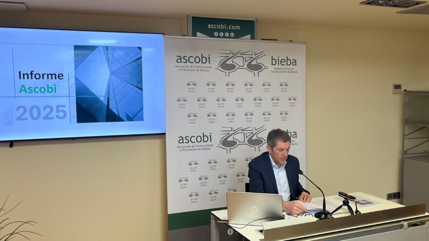 La construcción de vivienda nueva en Euskadi cae un 27% en 2025