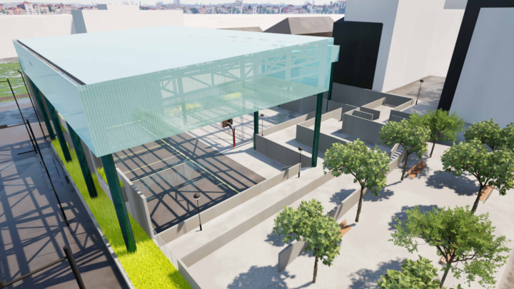 Barakaldo transformará el frontón de Llano en un espacio de ocio y deporte