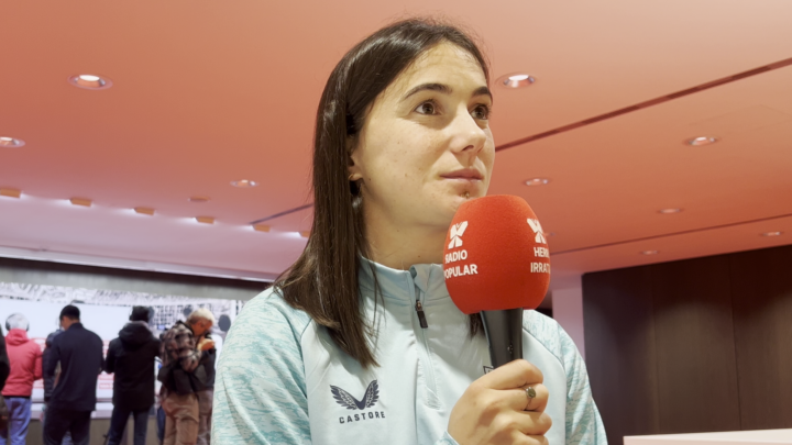 Ane Azkona: «Siempre que se pueda, hay que jugar en San Mamés»