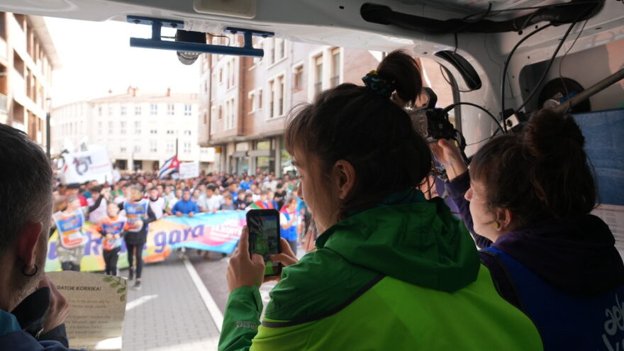 La Korrika provocará el domingo cortes de circulación en todo Bilbao