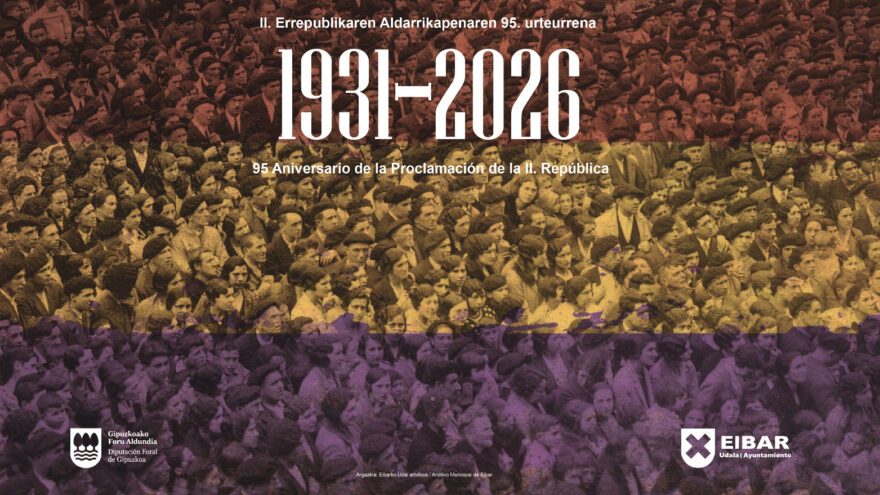 Eibar conmemora la II República con un amplio programa cultural
