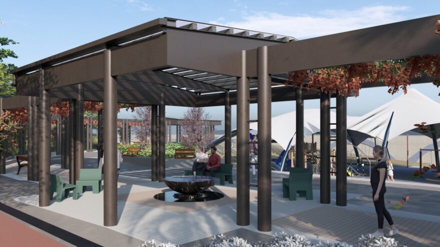 Txurdinaga estrenará pérgola en el Parque Europa