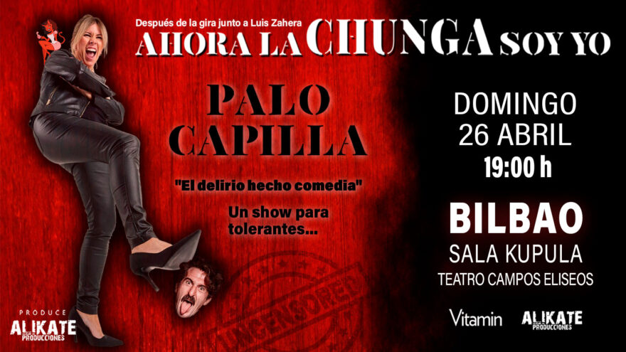 Tras dos años recorriendo los escenarios de todo el país junto al actor Luis Zahera, la actriz y cómica Palo Capilla llega al Teatro Campos.