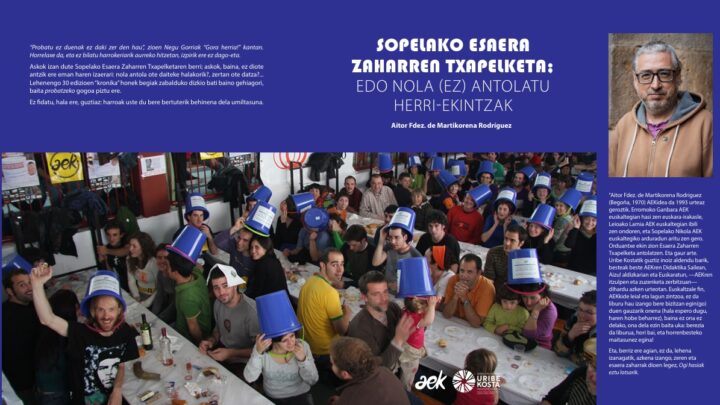 Sopelako Esaera Zaharren Txapelketari buruzko liburua aurkeztuko dute