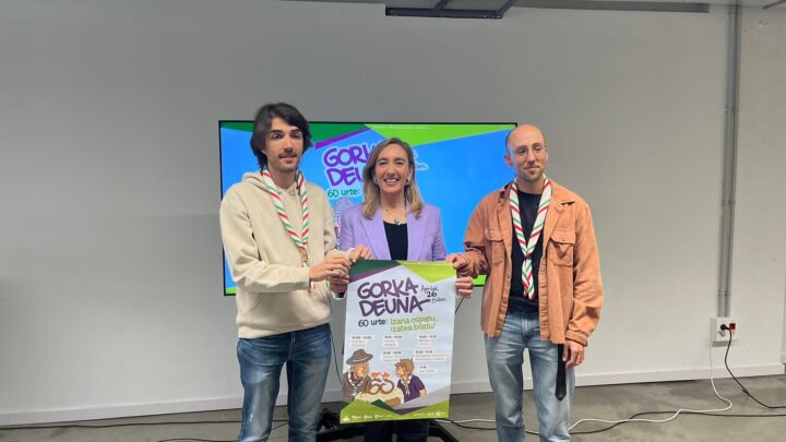 Euskalerriko Eskautak Bizkaia celebra su 60 aniversario en Bilbao