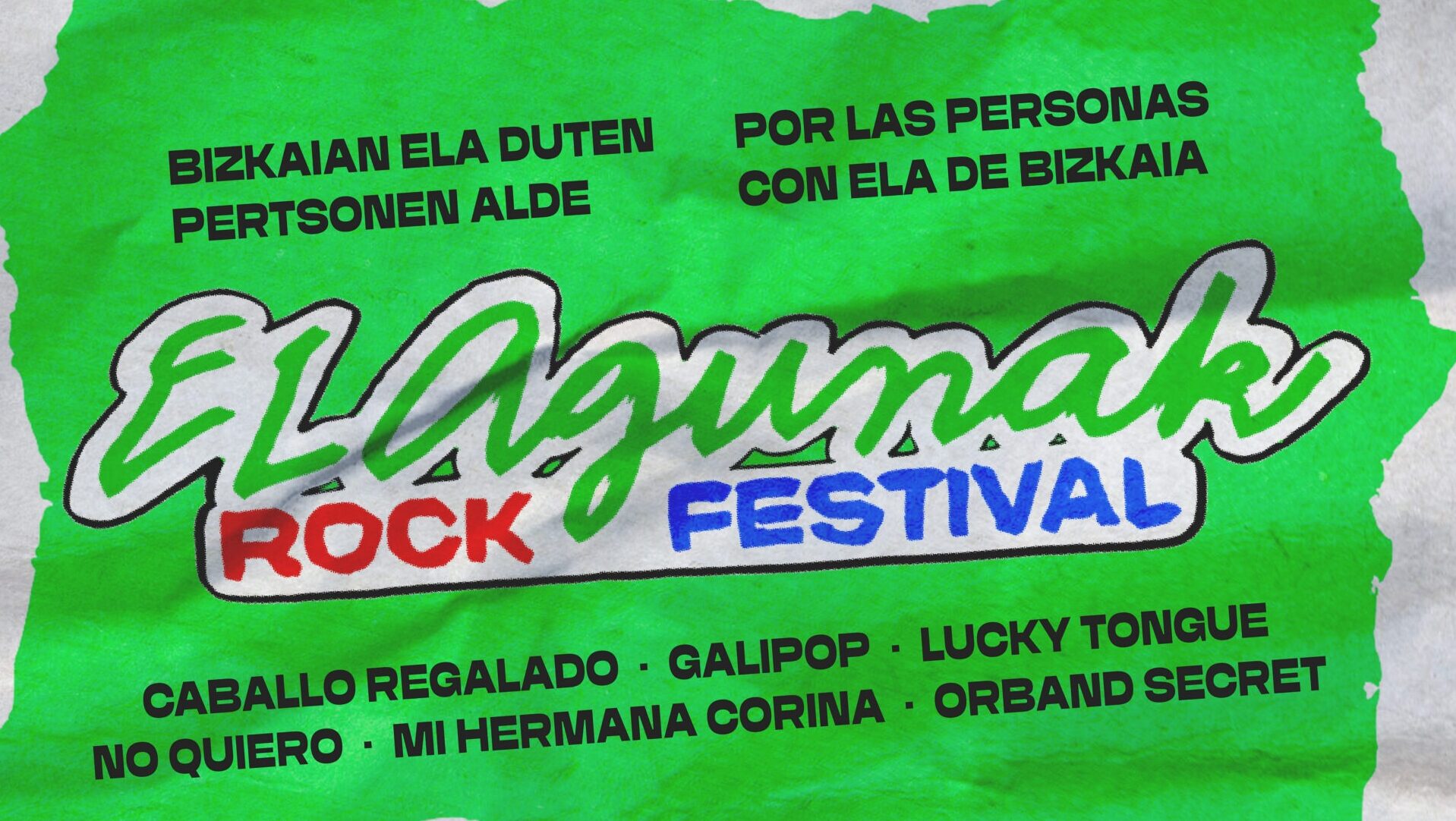 Elagunak Rock Fest: la música bilbaína se une contra la ELA