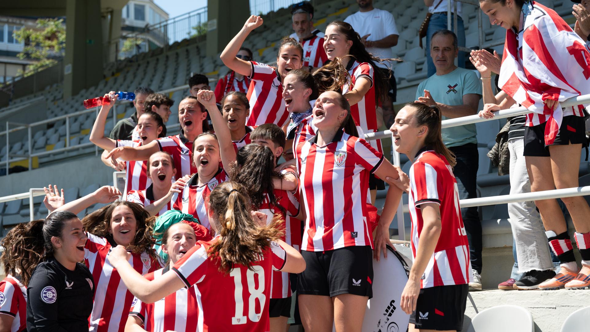 El Athletic Club 'B' asciende a la división de plata del fútbol femenino