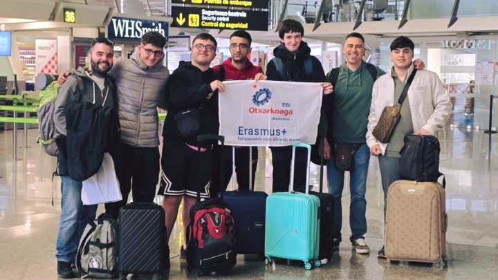 «Una experiencia muy bonita»: el alumnado de Otxarkoaga descubre Aveiro en su primer Erasmus+ propio