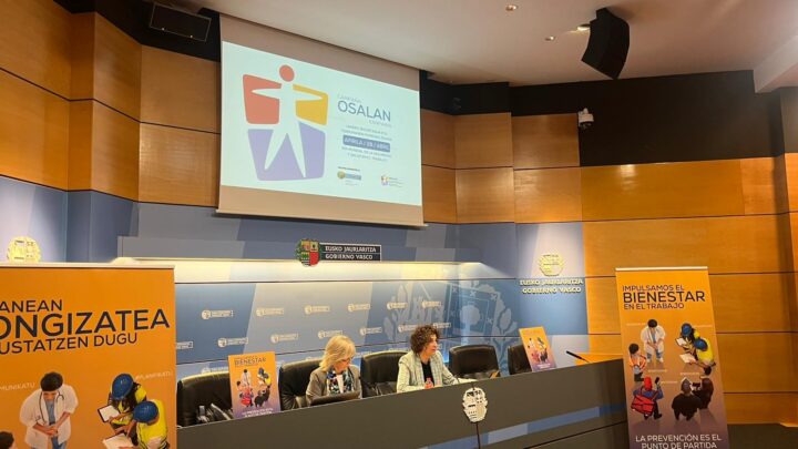 Osalan lanza la campaña ‘Impulsamos el Bienestar en el trabajo’