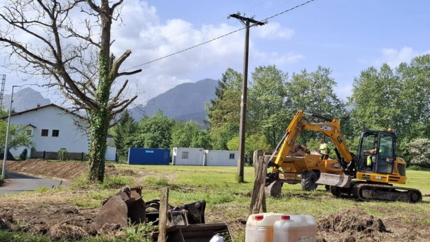 URA inicia obras de defensa contra inundaciones del Ibaizabal en Abadiño con 2 millones de inversión