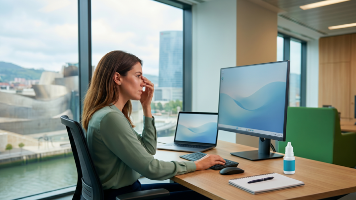 Trabajar cuidando la vista: un reto fundamental en la era digital