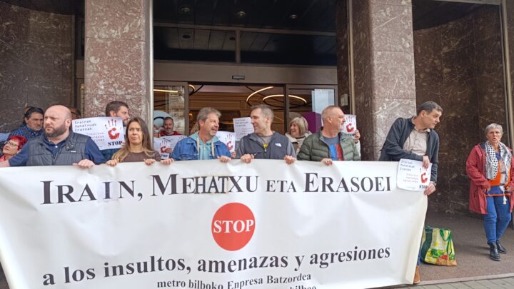 “No se puede venir a trabajar con miedo”: el comité de Metro Bilbao denuncia una escalada de agresiones
