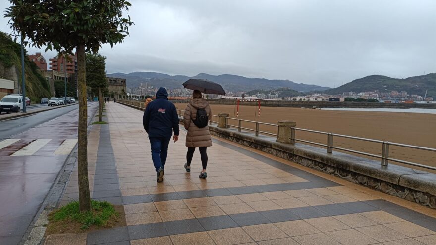 Euskadi activa este martes el aviso amarillo por lluvias intensas