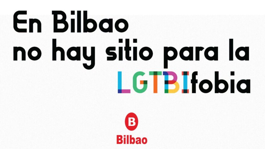 Bilbao lanza una campaña por una ciudad inclusiva y libre de LGTBIQ+fobia