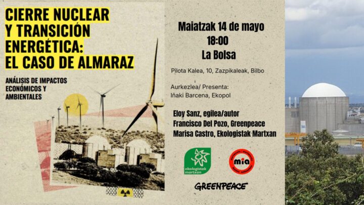 Marisa Castro alerta contra los residuos a miles de años vista: “¿Alargar las nucleares? No gracias”