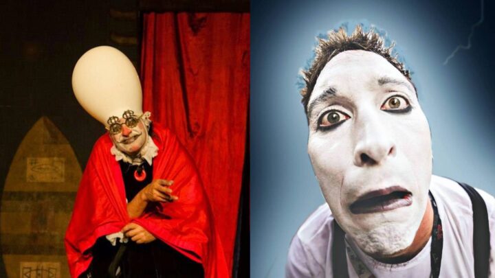 Los Clowns Agro y Tomate aterrizan en la Umore Azoka de Leioa
