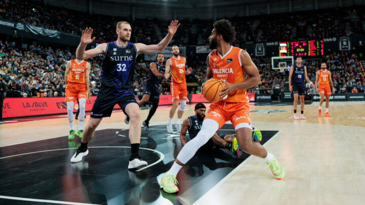 Bilbao Basket pone a prueba su sueño de playoff en la histórica primera visita al Roig Arena