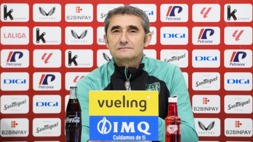 Ernesto Valverde: «Tengo una edad y creo que es una despedida definitiva»