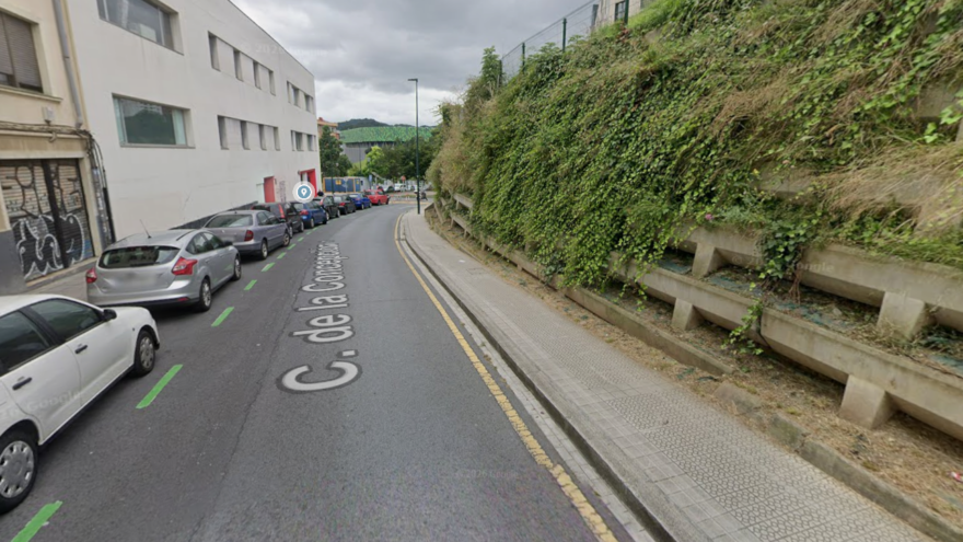 Cortes de tráfico en la calle Concepción de Bilbao por obras de reurbanización