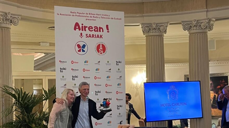 Ramón Bustamante, protagonista de la 10ª edición de los premios Airean