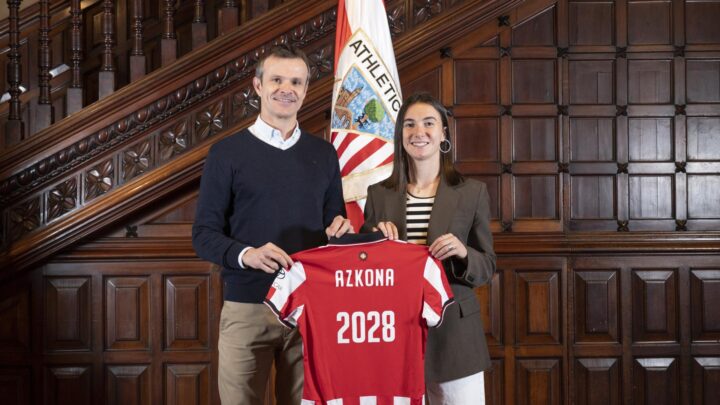Azkona renueva con el Athletic y seguirá liderando el ataque rojiblanco