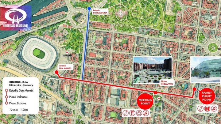 Universitario Bilbao Rugby ejerce de gran anfitrión de las finales europeas de rugby