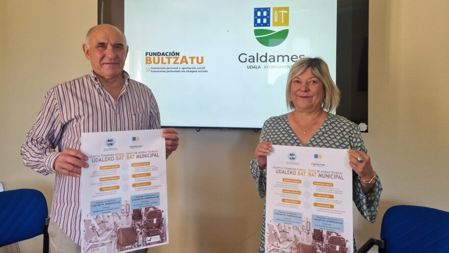 Galdames facilita el préstamo de sillas de ruedas, andadores y camas articuladas a personas con dependencia