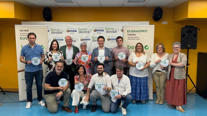 Basauri presenta Berriro, una herramienta pionera para el comercio de proximidad