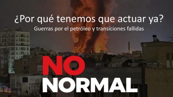 La charla ‘No es normal’ llega a Bilbao para cuestionar el mito del crecimiento infinito