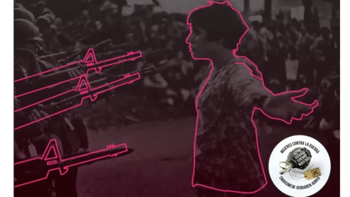Mireia Saiz: “Las mujeres no queremos formar parte” del negocio de la guerra