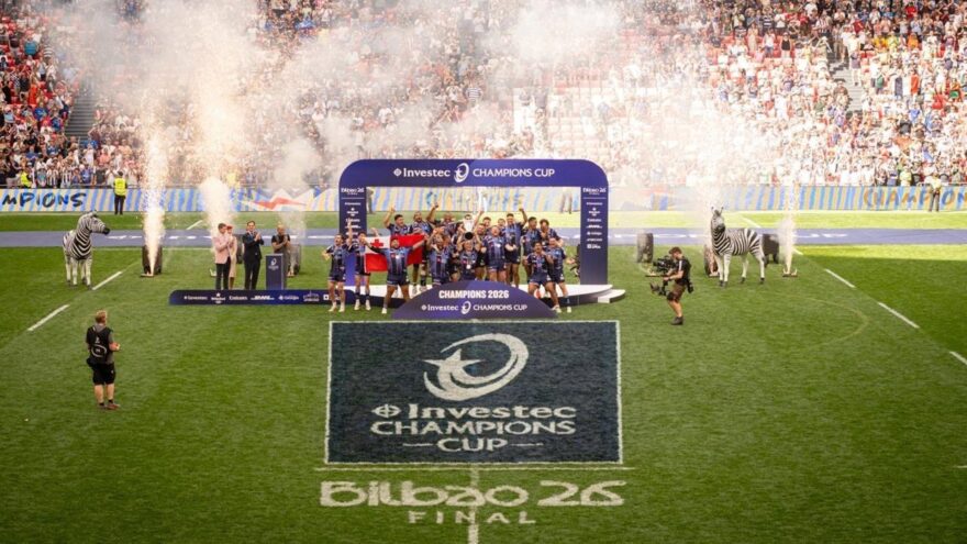 Las finales europeas de rugby reúnen a casi 100.000 personas en Bilbao