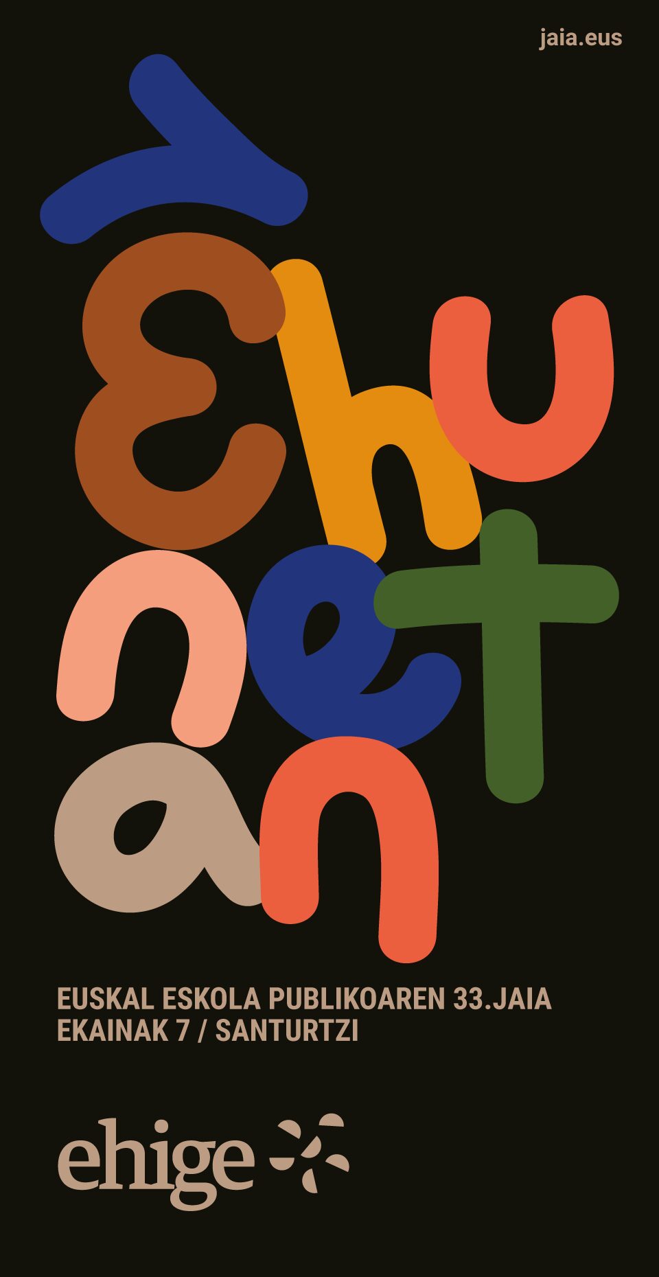 Banner de Escuela Pública Vasca Jaia en Bilbao