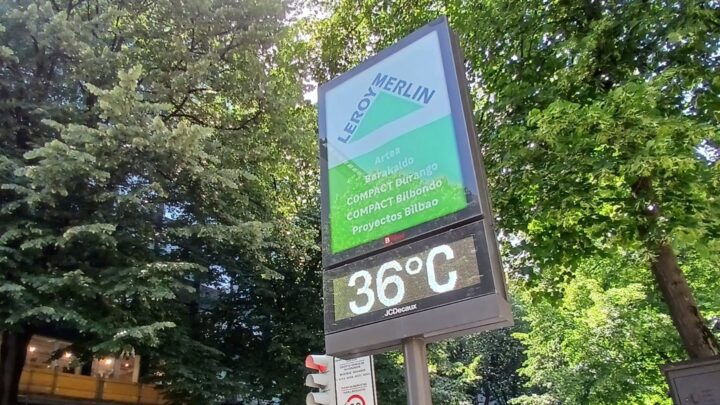 Euskadi rozará los 35 grados en una jornada de calor y cielos despejados