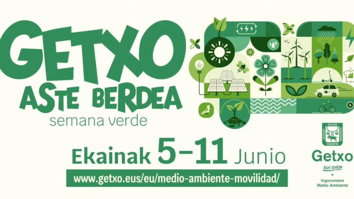 Getxo celebra su Semana Verde con la iniciativa «Un niño/a, un árbol»