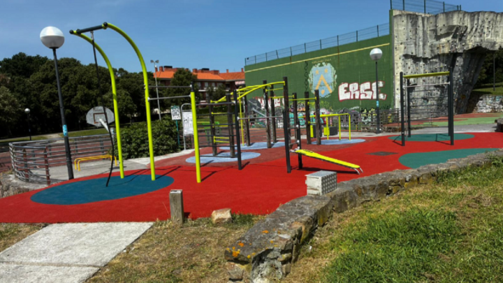 Sopela completa el parque Iturrieta con calistenia, ping-pong y ajedrez