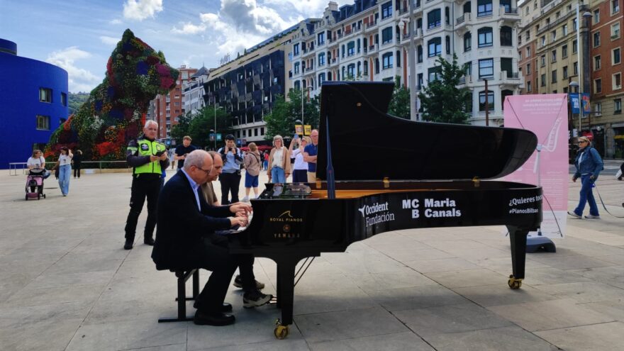 Bilbao se llena de pianos: “Quién sabe si el nuevo Chopin está en Bilbao”