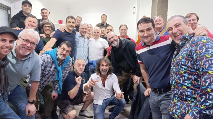 Bilbotxeros Band lo da todo en su ensayo para llenar la Sala BBK este sábado