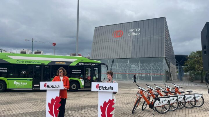 Bizkaia compromete 2.700 millones para impulsar el transporte público