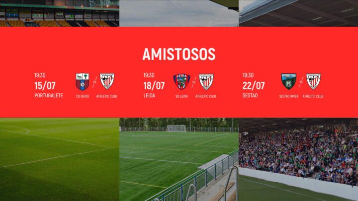 El Athletic de Terzić arranca la pretemporada con una gira vizcaína