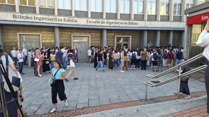 Movilizaciones por los «ceros» en el examen de euskera de la PAU