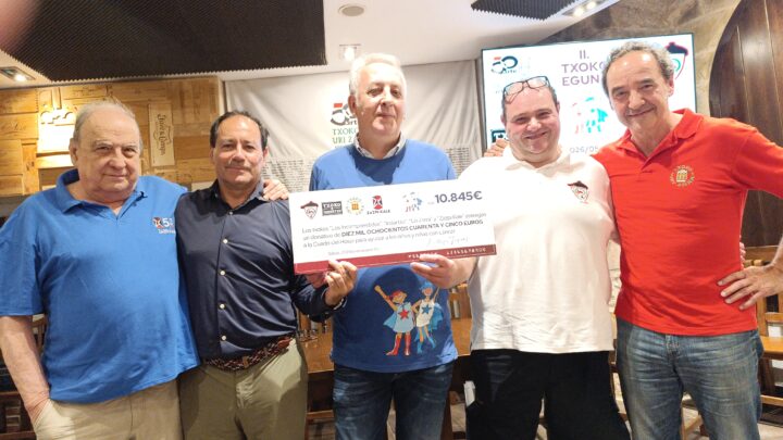 Exito de recaudación del Txoko Eguna para La Cuadri del Hospi