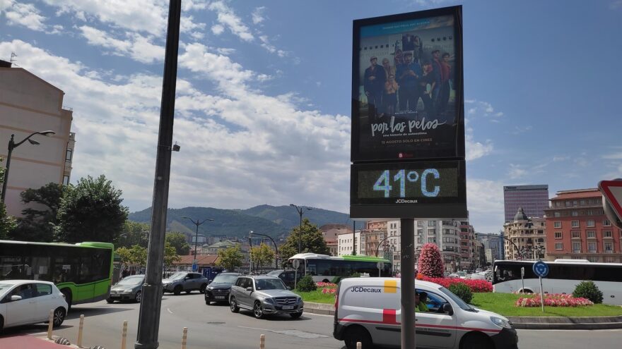 Ola de calor en Bizkaia
