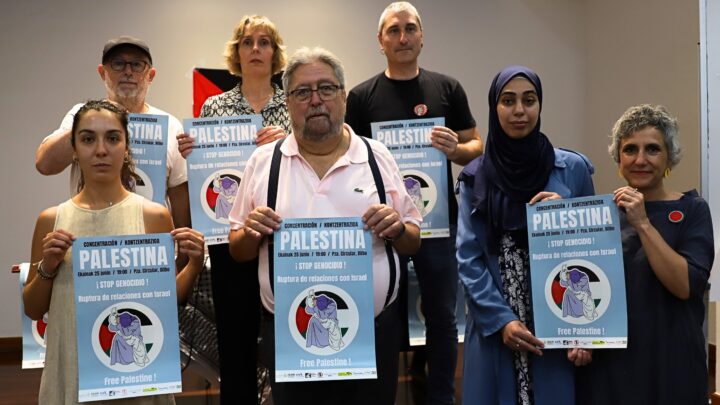 Bilbao se moviliza ante la ocupación de Palestina