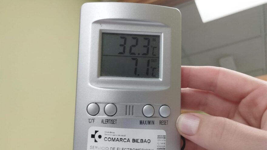 SATSE denuncia temperaturas de hasta 39 grados en centros de Osakidetza