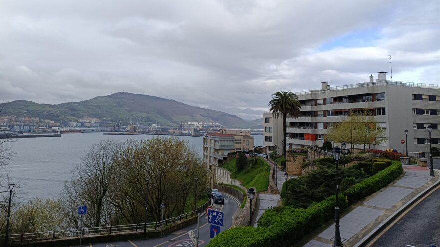 Vientos marítimos y nubes en Euskadi