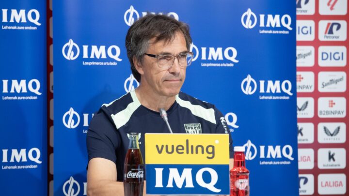 Josean Lekue repasa el estado físico de la plantilla tras la primera semana de trabajo