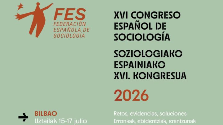 Sociólogos de toda España se reúnen en el País Vasco para abordar los grandes retos sociales actuales