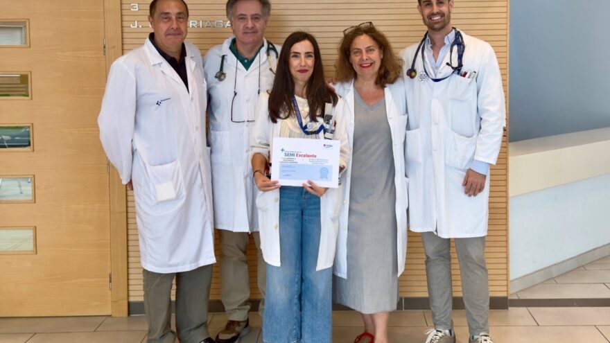 Hospital Universitario Cruces el máximo reconocimiento de la Sociedad Española de Medicina Interna