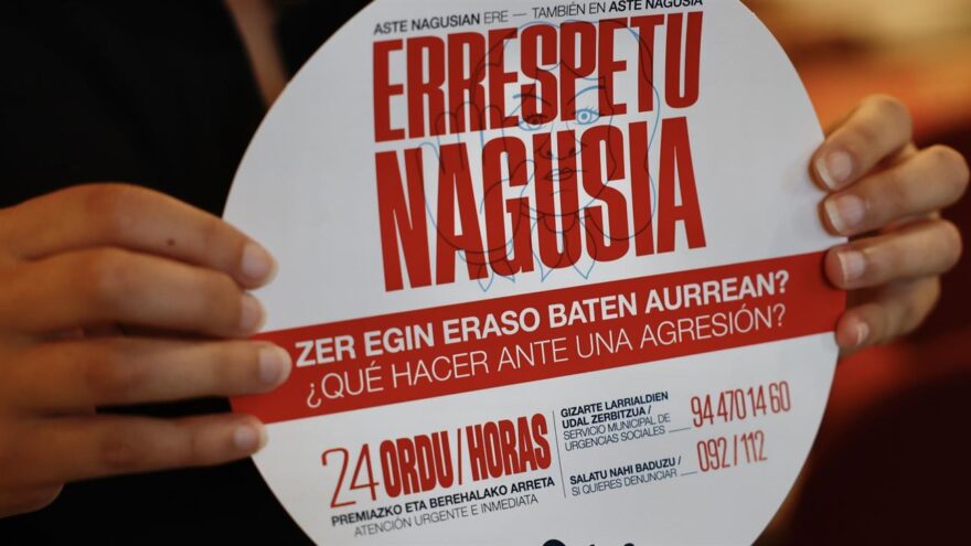Bilbao activa la campaña «Errespetu Nagusia»