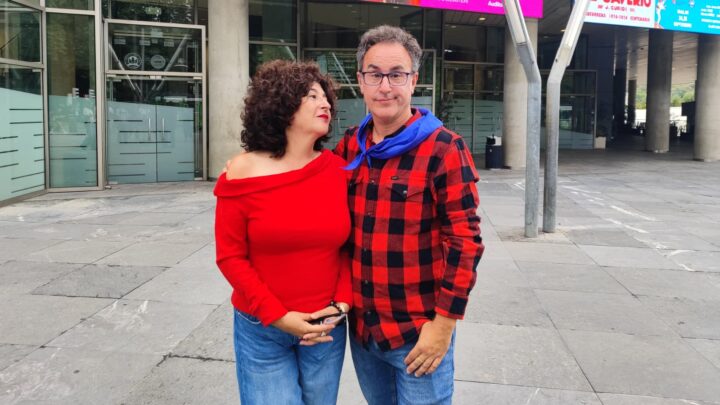 Amor y humor en Aste Nagusia: «¿Quién se besa como en las películas?»